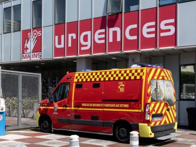 Service des urgences d'un hopital en France
