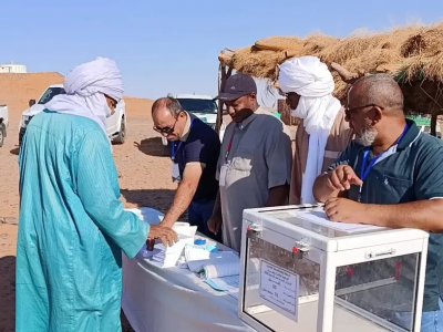 انطلاق عملية التصويت مقدم  بـ24 ساعة بعدد من ولايات الجنوب
