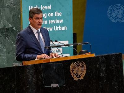 Rabehi prend part à la réunion de haut niveau de l'AG des Nations unies sur le développement urbain