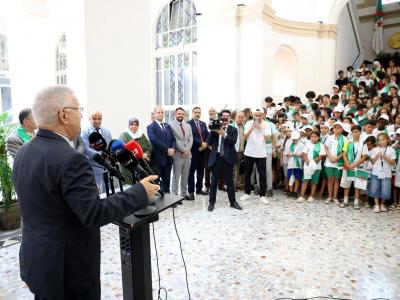 مجلس الأمة يستقبل أزيد من 120 طفلا من أبناء الجالية الوطنية بالخارج