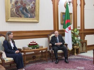 رئيس الجمهورية يستقبل رئيسة المجلس الشعبي الوطني