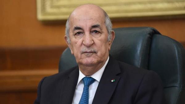 Le président de la République Abdelmadjid Tebboune