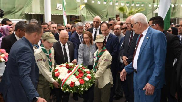 وزير المجاهدين يترحم على روح سعال بوزيد أول شهيد مجازر 8 مايو 1945 بسطيف