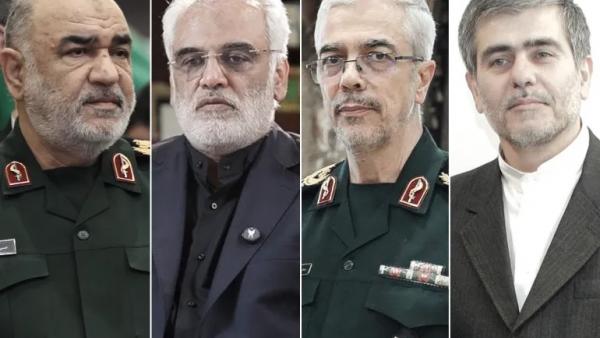 أبرز القادة العسكريين والعلماء الإيرانيين الذين قتلوا في الهجوم