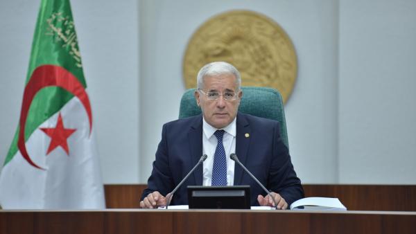 Brahim Boughali, président de l'Assemblée populaire nationale