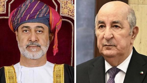 رئيس الجمهورية يتلقى تهاني جلالة سلطان عمان بمناسبة حلول عيد الفطر المبارك