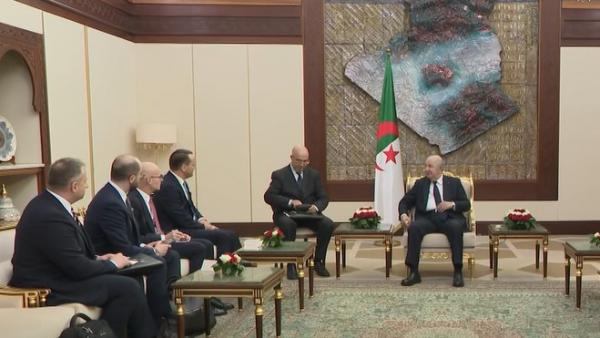رئيس الجمهورية يستقبل وزير الخارجية البولندي