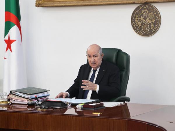 Abdelmadjid Tebboune, président de la République
