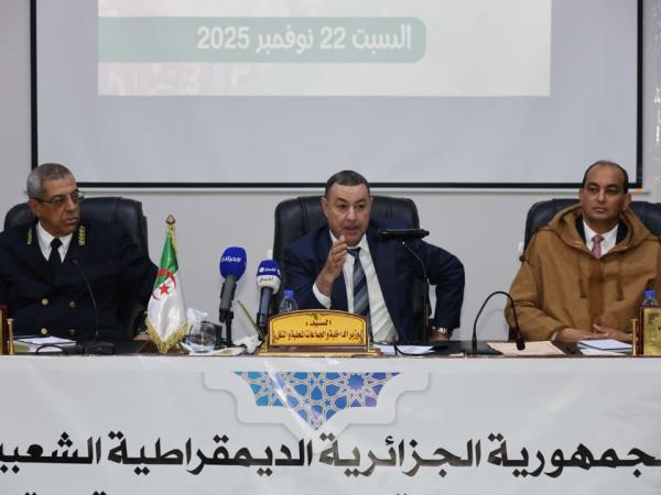 سعيود يكشف عن جملة مشاريع للتكفل بآثار التقلبات الجوية الأخيرة