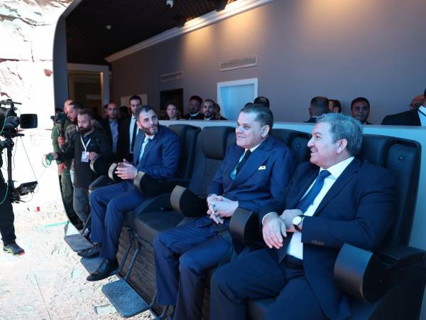 وزير الاتصال يشارك في مراسم افتتاح المتحف الوطني الليبي