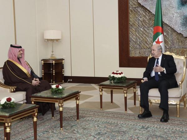 Tebboune-intérieur saoudien