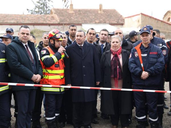 البويرة: سعيود يشرف على مناورة وطنية تحاكي زلزالاً قوياً