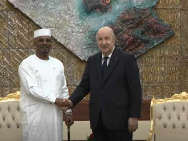 محادثات بين الرئيس تبون ونظيره التشادي