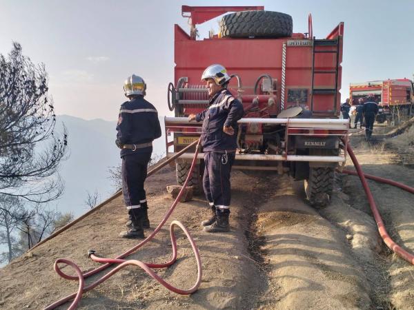 Extinction de 107 incendies sur un total 138 en 24h